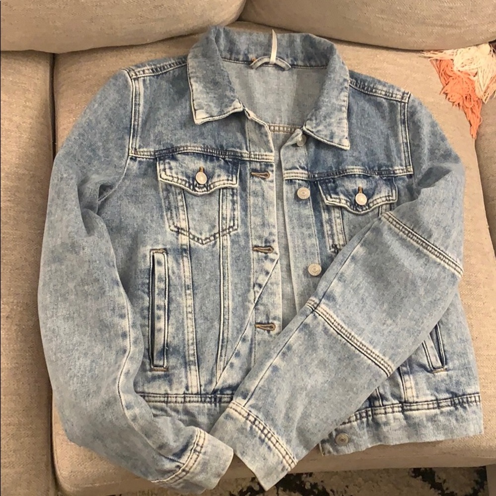 Free people jean jacket